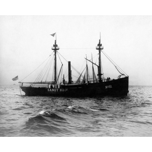 Sandy Hook Light-Ship, 1900