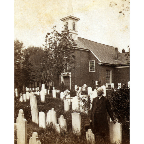Old Swedes Church, Cemetery, Philadelphia, Pennsylvania, 1860