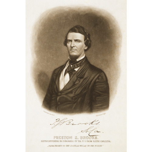 Preston S. Brooks, Congressman, South Carolina, circa 1857