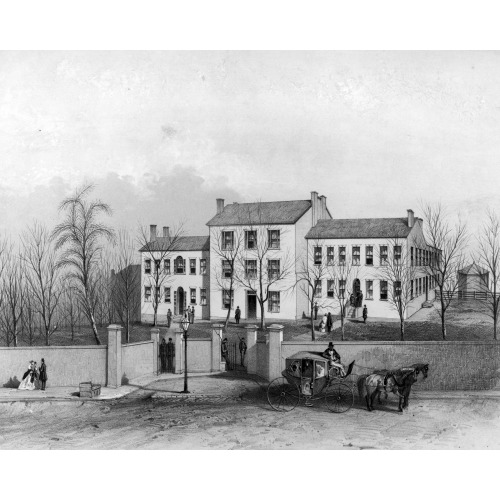 Female Seminary, Nashville, Tennessee, Barracks Of The 51st Regt. O.V., March, 1862