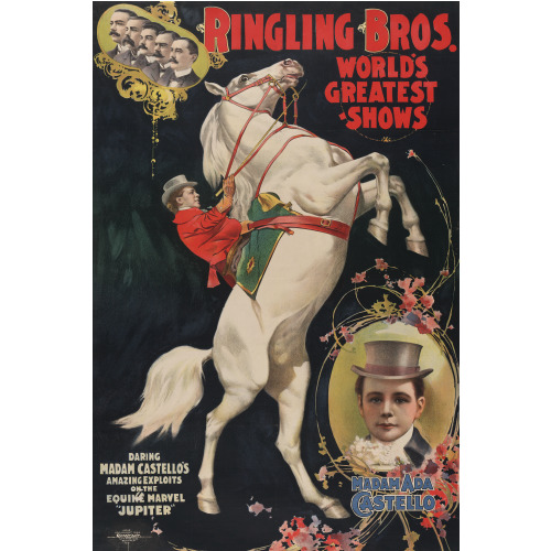 Ringling Bros. World's Greatest Shows, Madam Ada Castello, 1899
