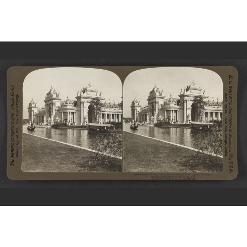 Palace Of Liberal Arts, From Across The East Lagoon, Louisiana Purchase Exposition, St. Louis...