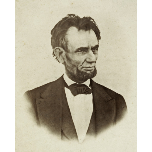 President Abraham Lincoln, Balcony At White House, 1865