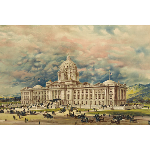Montana State Capitol Building, 1896