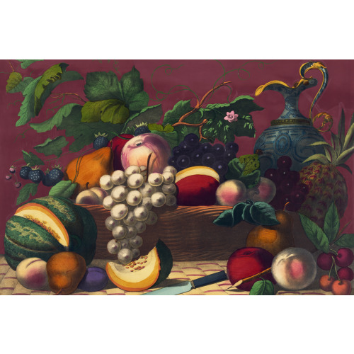 American Prize Fruit With Basket, 1867