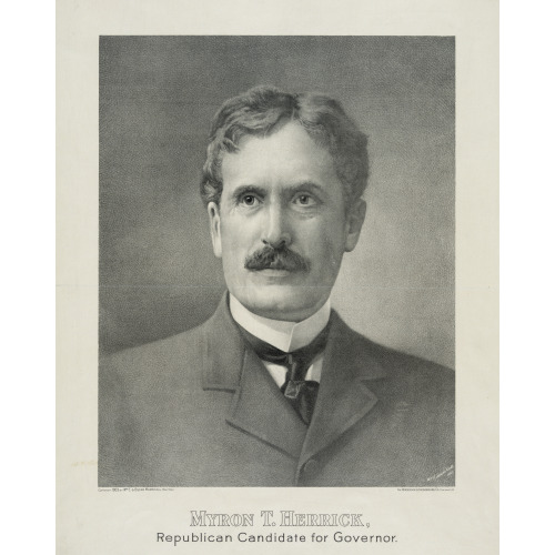 Myron T. Herrick, Republican Candidate For Governor, 1903
