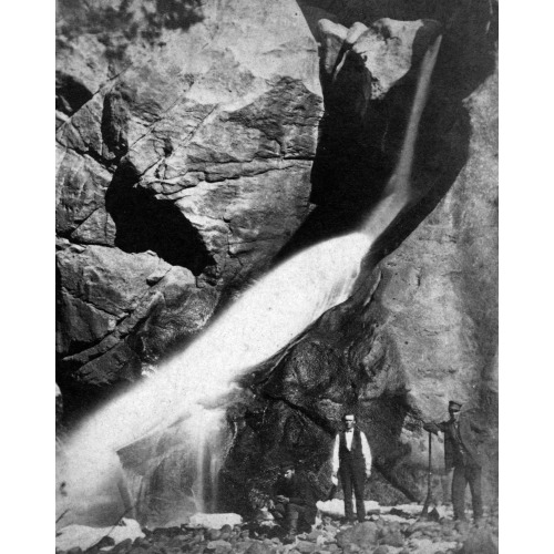 North Boulder Falls, Rocky Mountains, circa 1869-1879