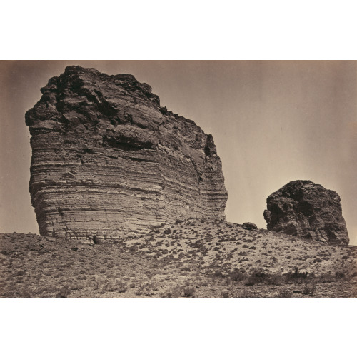 Buttes Near Green River, Wyoming, 1872