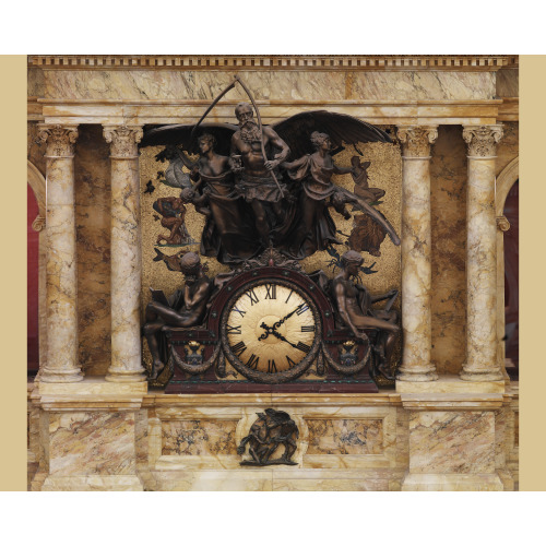 Rotunda Clock By John Flanagan, Library Of Congress