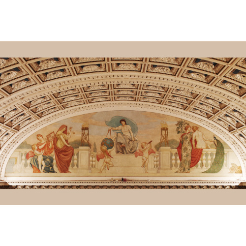 Library of Congress, Panel Of The Sciences By Kenyon Cox