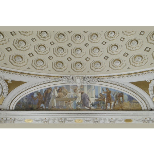Library of Congress, View 2, Mural Of Science In The Pavilion....