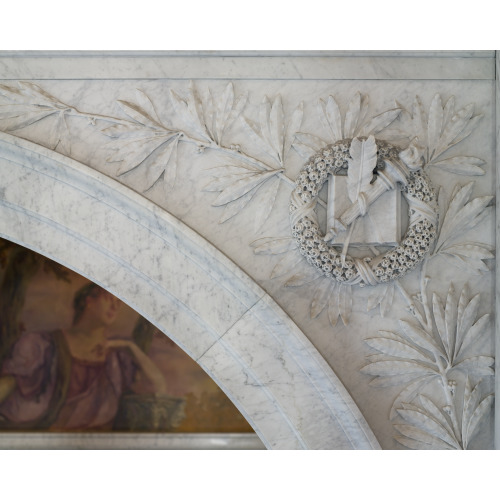 Library of Congress, View 2, Detail Of Spandrel Showing Carved Wreath