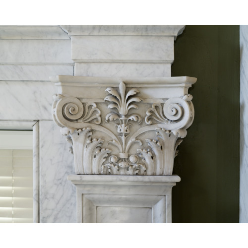 Printers' Marks+columns. Detail Of Column Capital. Library Of Congress, View 2