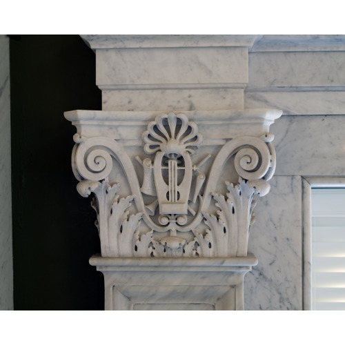 Printers' Marks+columns. Detail Of Column Capital. Library Of Congress, View 3