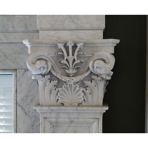 Printers' Marks+columns. Detail Of Column Capital. Library Of Congress, View 4