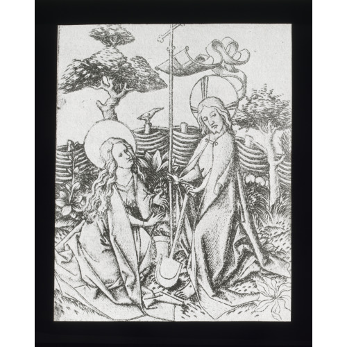 Christ And Mary Magdalene In Garden Of The Resurrection