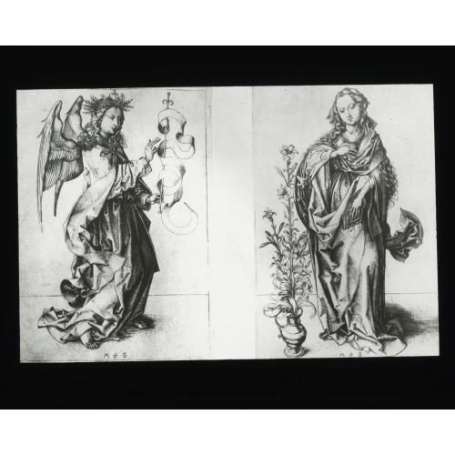Madonna And Archangel Gabriel, circa 1915