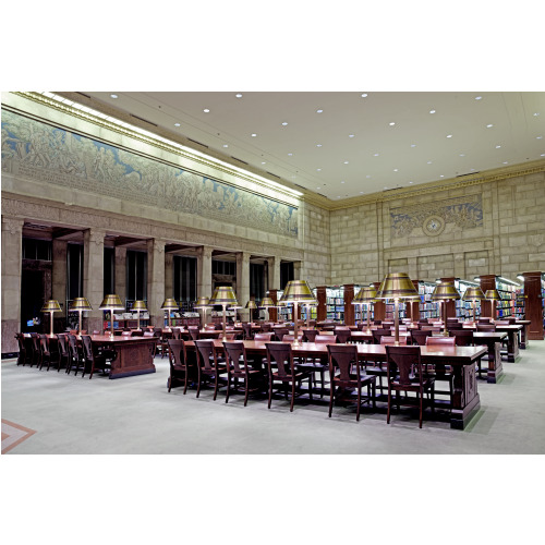 South Reading Room, With Murals By Ezra Winter. Library Of Congress John Adams Building...