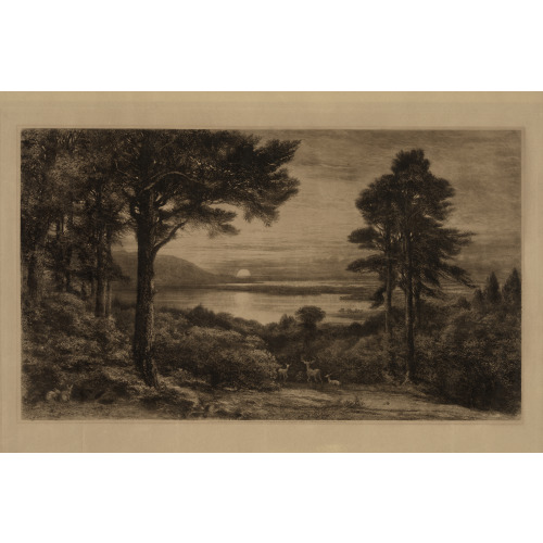 Sunset On Lake Killarney, 1901