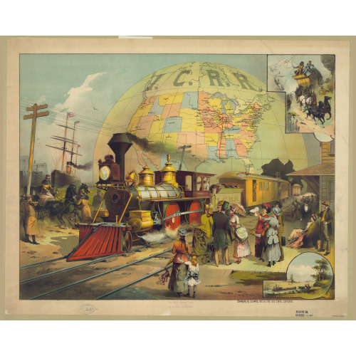 The World's Railroad Scene, 1882