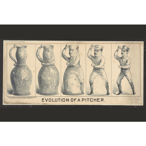 Evolution Of A Pitcher, 1889