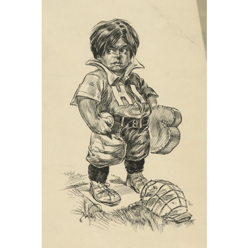 Haskell Indian Baseball Boy, 1902