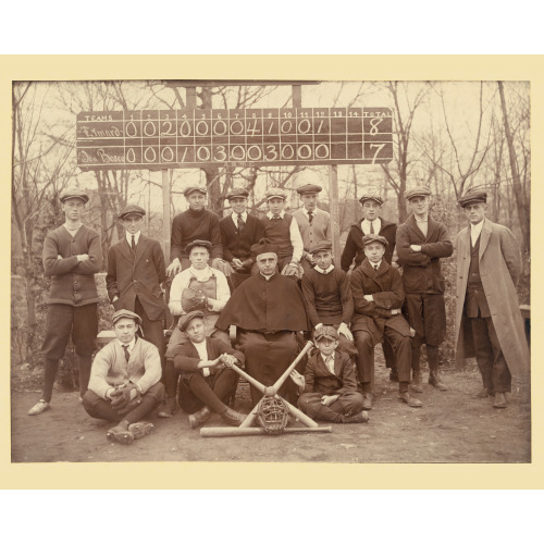 Baseball Team, Eymard Seminary, Suffern, New York, View 1