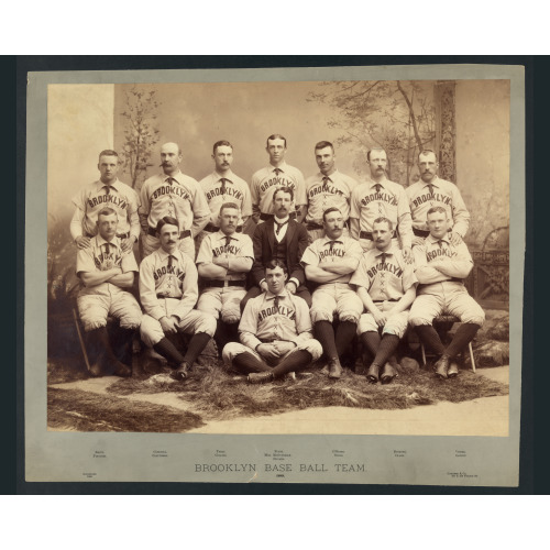 Brooklyn Base Ball Team 1889