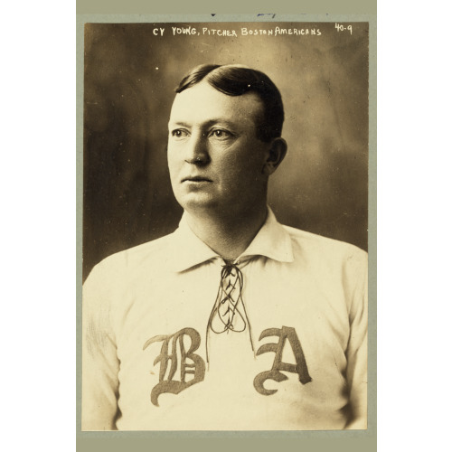 Denton True Cy Young, Pitcher, Boston Americans, 1902