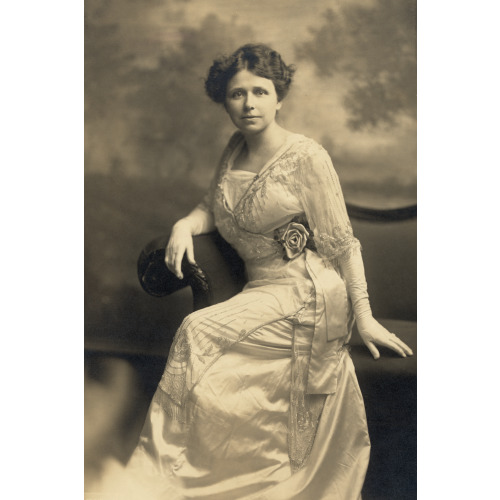 Hattie Caraway, Studio Portrait, Sitting, Facing Front, 1914
