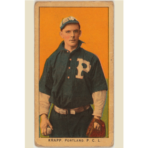 Krapp, Portland Team, Baseball Card Portrait, 1910