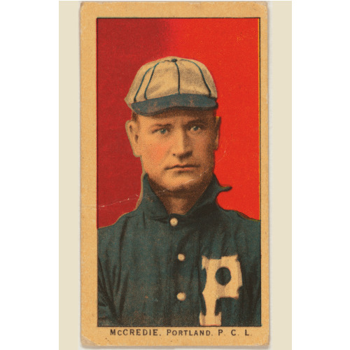 Mccredie, Portland Team, Baseball Card Portrait, 1910