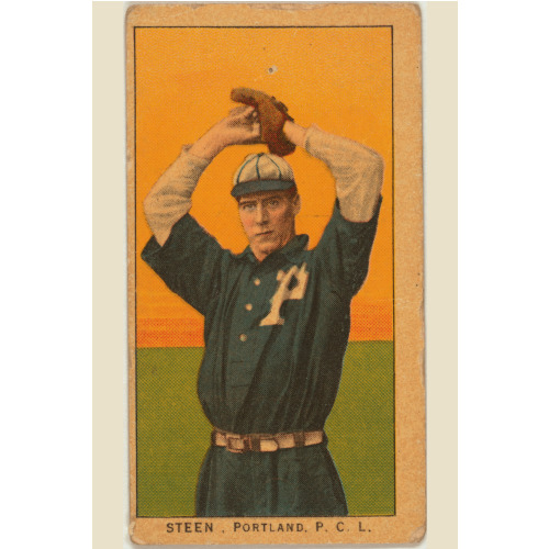 Steen, Portland Team, Baseball Card Portrait, 1910