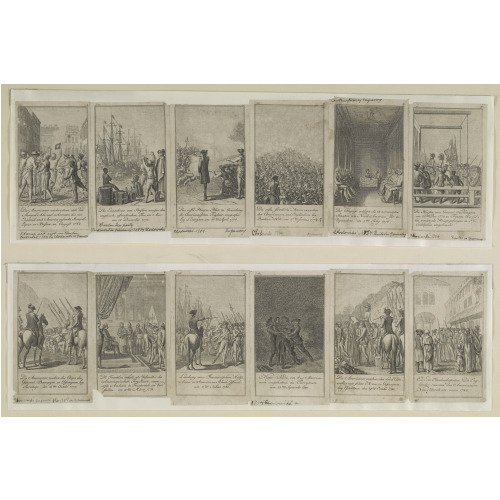 Scenes From Events And Battles Leading Up To And During The American Revolution, 1775-1783, As...
