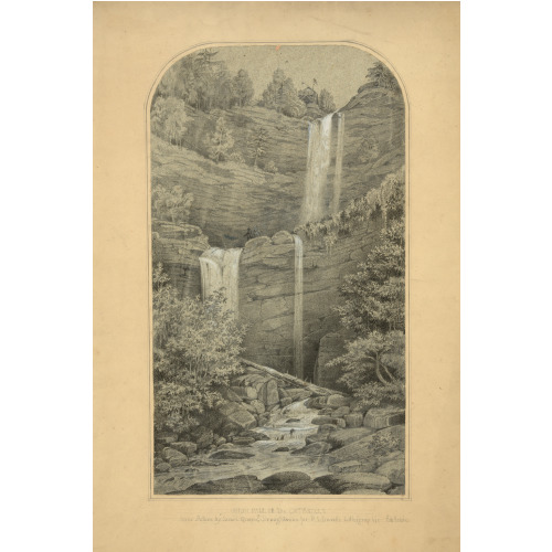 High Fall On The Catskills, circa 1850