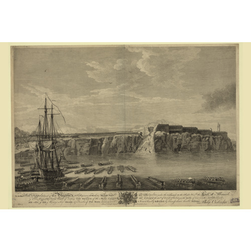 Breach Of The Moro Castle, By Storm, 30th Of July 1762