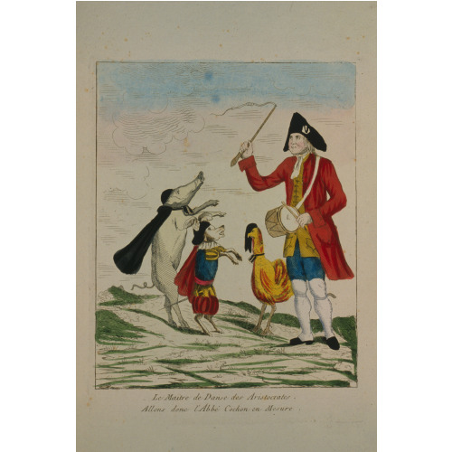 Le Maitre De Danse Des Aristocrates, 1790