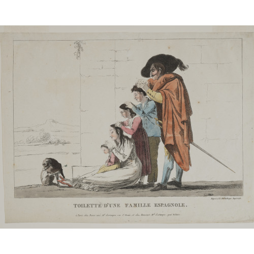 Toilette D'une Famille Espagnole, 1812