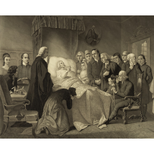 The Death Bed Of Wesley, 1841