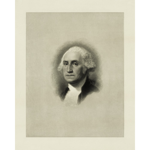 George Washington, Bust Portrait After Gilbert Stuart, 1879