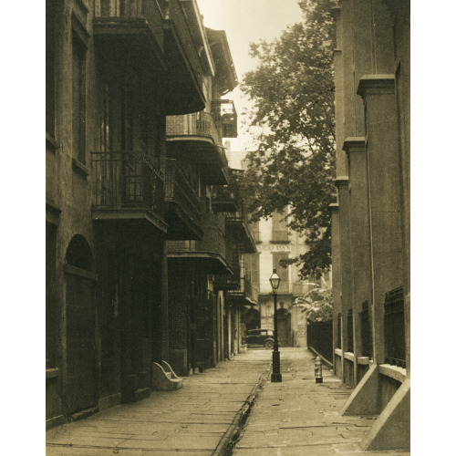 An Alley In A City In The South, circa 1930