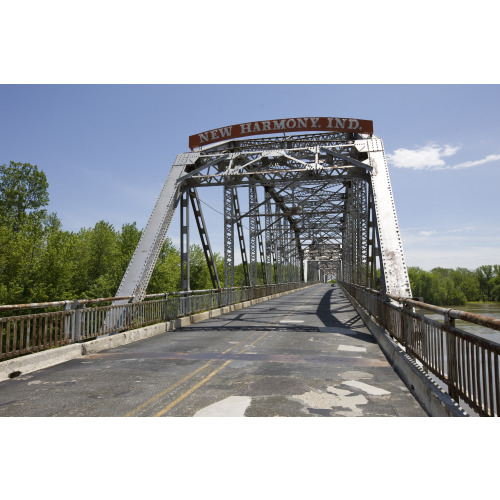 Bridge To New Harmony, Indiana