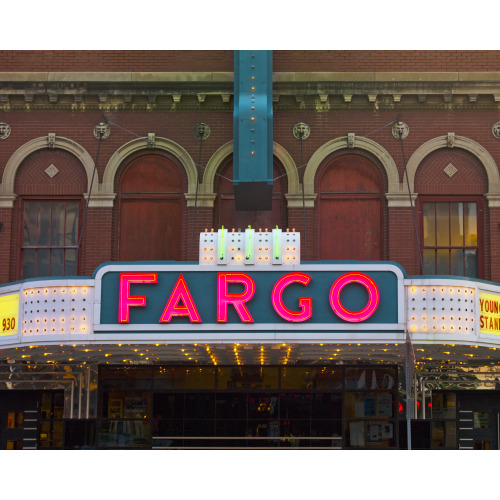 Theatre Marquee, Fargo, North Dakota, 2008