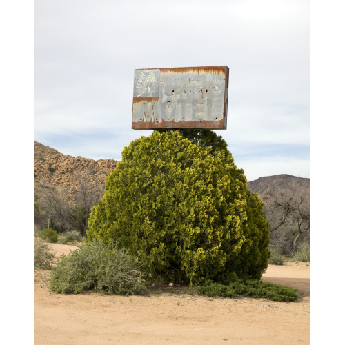 Old Motel Sign, Route 66, Truxton, Arizona