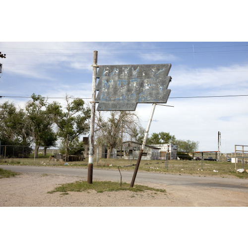 Old Motel Sign, Truxton, Arizona