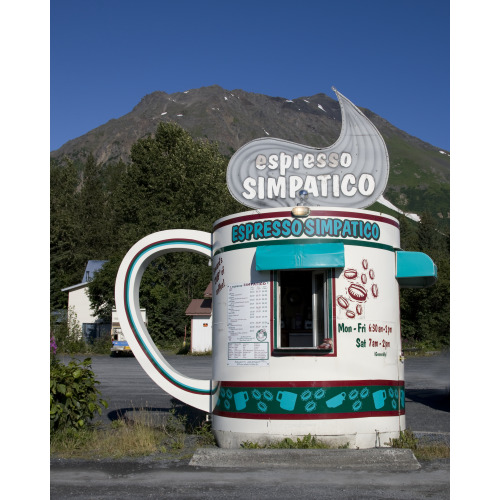 Espresso Simpatico Coffee Shop, Seward, Alaska