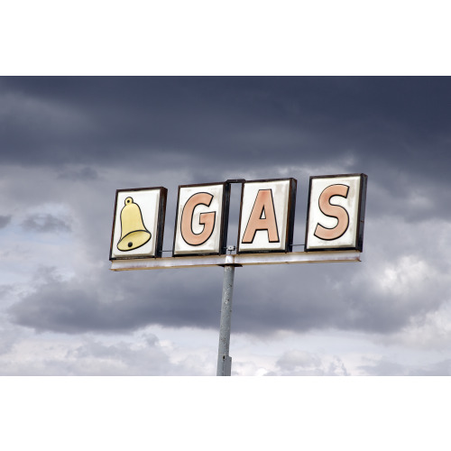 Bell Gas Sign, Truxton, Arizona