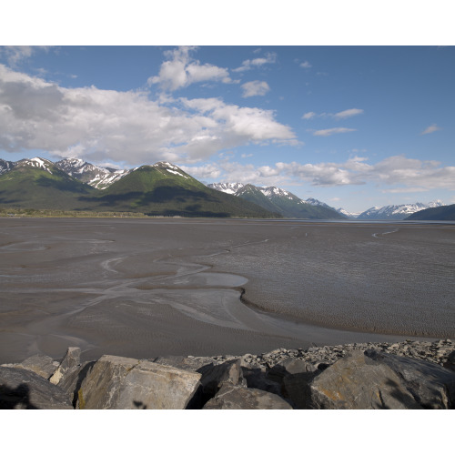 View from Seward Highway, Chugach National Forest, Alaska, View 2