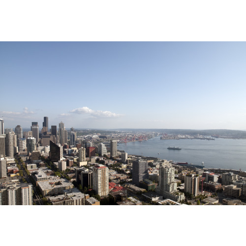 Seattle, Washington, View Taken From The Space Needle, View 2