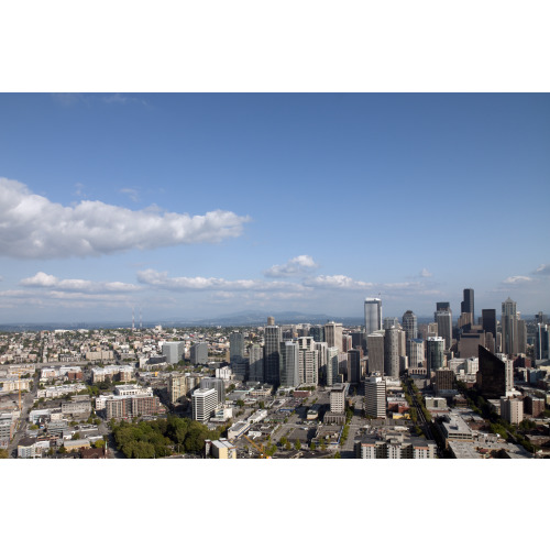 Seattle, Washington, View Taken From The Space Needle, View 3